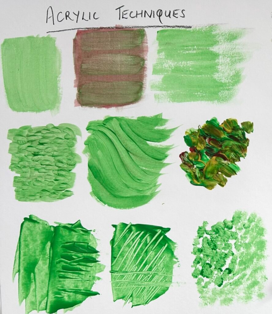 acrylic techniques image