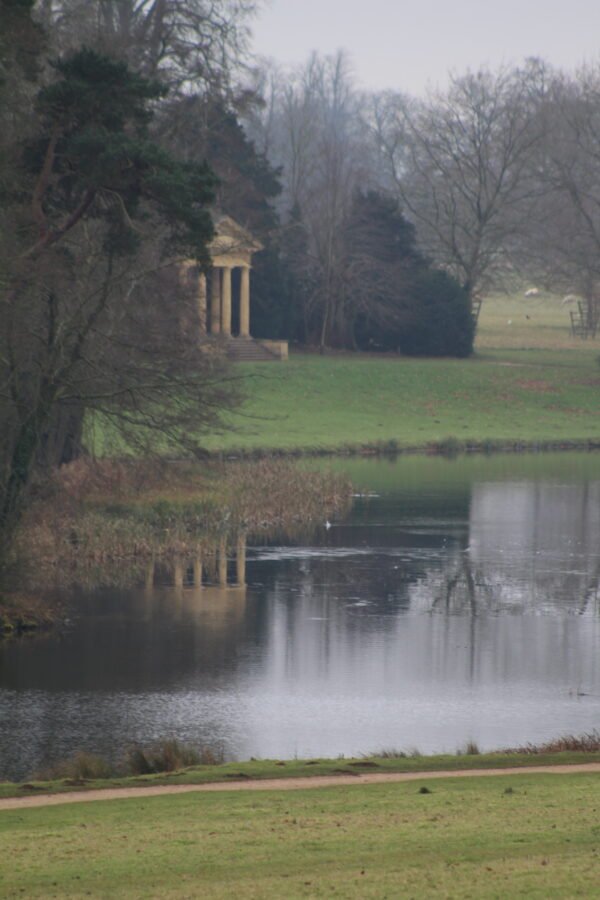 "Misty Views at Stowe" Digital Photograph