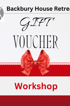 Gift voucher for workshop place