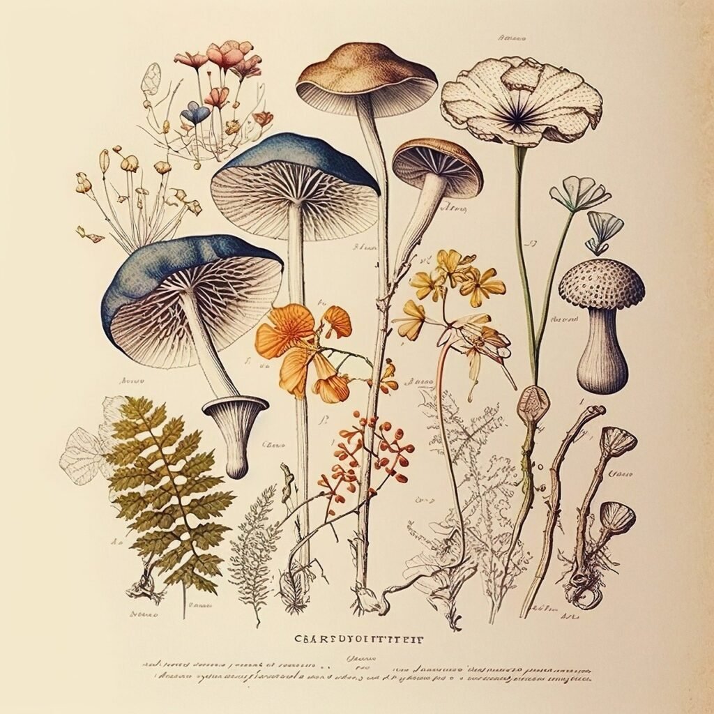 botanical illustration, nature journals throughout time.