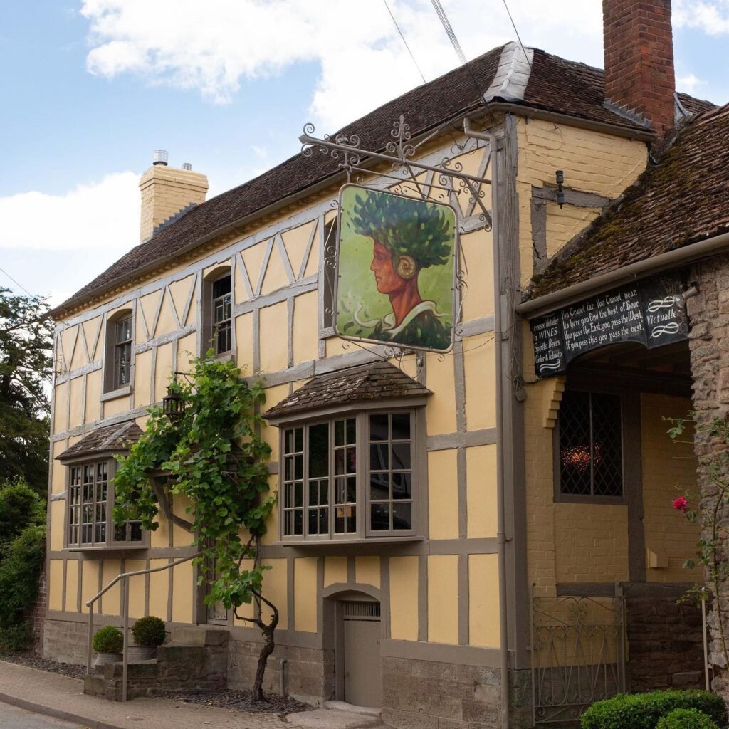 Exterior view of the Green Man at Fownhope