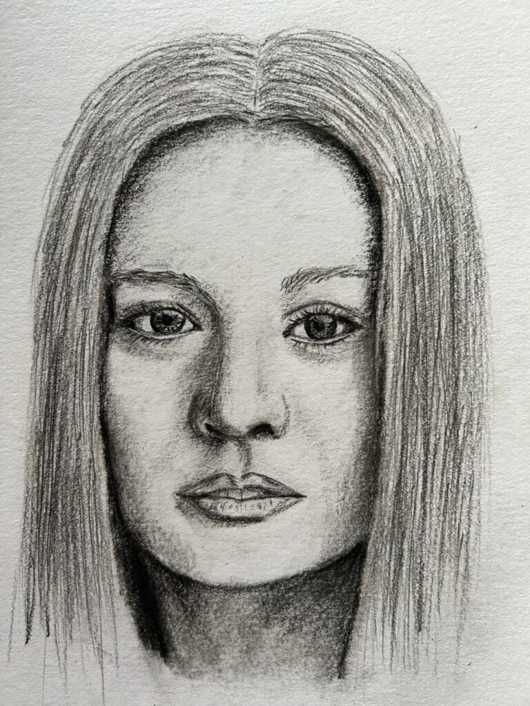 portrait drawing course exemplar