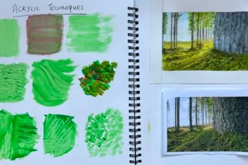 acrylic techniques workshop image