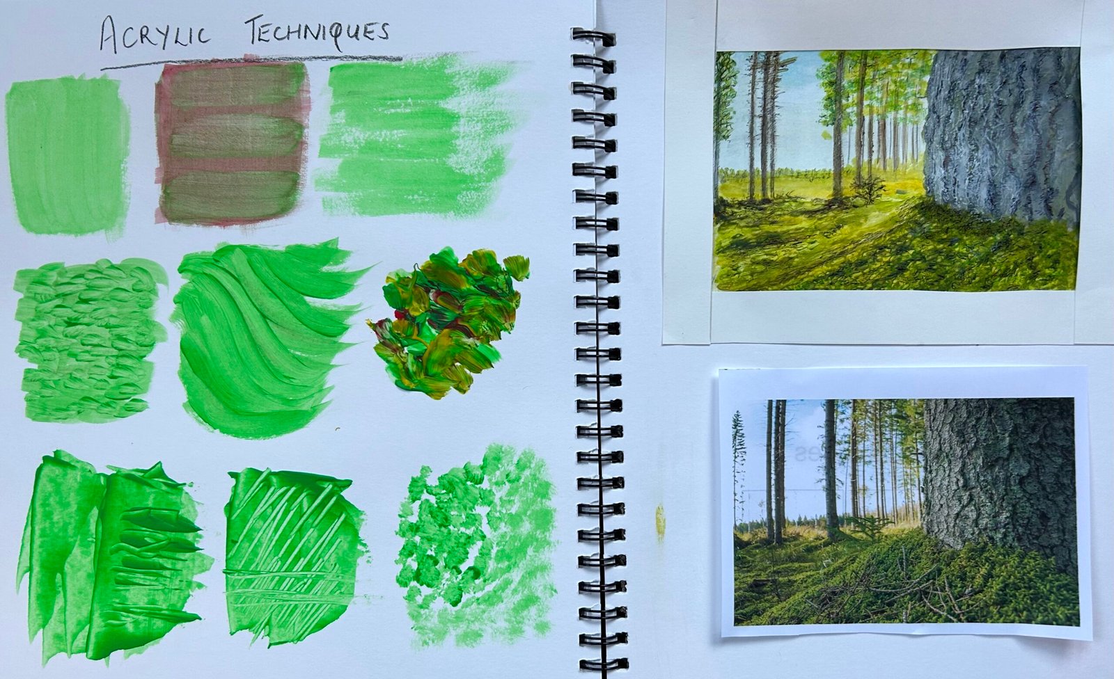 acrylic techniques workshop image